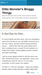 Mobile Screenshot of dittomonster.com